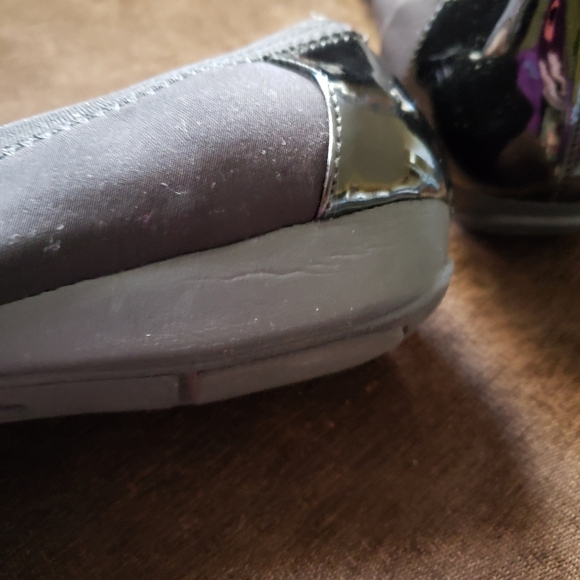 Anne Klein iflex Black Flats Womens Size 9 - Picture 7 of 11